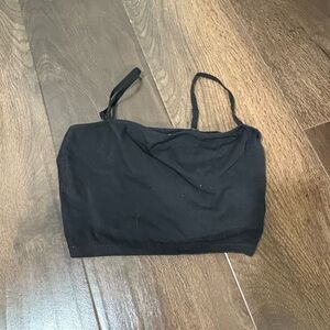 Black Women's Crop Top